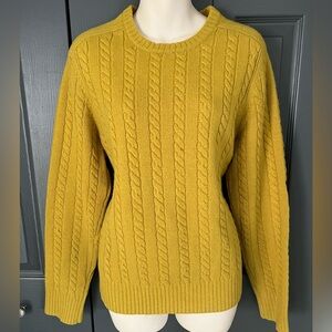 16- Club Monaco Mustard Sweater